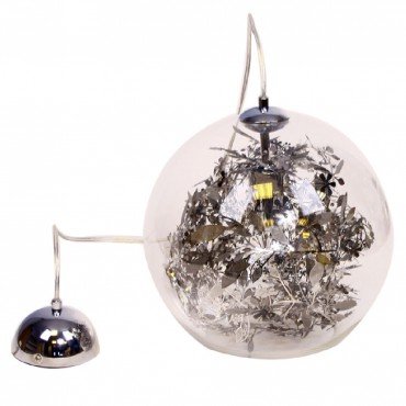 Design Lampe Deckenlampe Hängeleuchte Pendelleuchte Glas Kugelleuchte Wohnzimmer 60W (10187919)